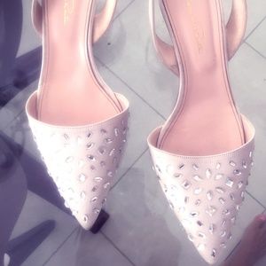 Oscar de la Renta Wedding Day Heels! NEVER WORN!